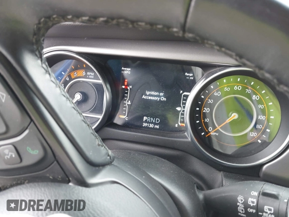 2022 Jeep Wrangler Unlimited Willys Sport with VIN 1C4HJXDM7NW151427, listed as a IAAI auction lot 41714749 with 39,130 mi miles and . Bid and sale history available at DreamBid. Image 7.
