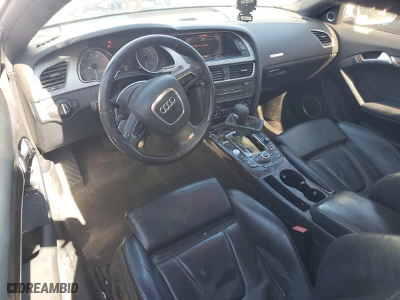 2011 Audi S5 Prestige with VIN WAUVVAFR3BA010079, listed as a Copart auction lot 47254755 with 152,093 mi miles and Salvage Title. Bid and sale history available at carsss.com. Image 8.
