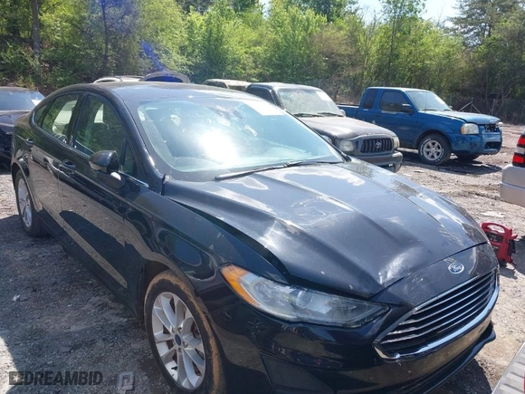 2019 Ford Fusion SE with VIN 3FA6P0HD8KR159354, listed as a IAAI auction lot 41998638 with 72,631 mi miles. Bid and sale history available at carsss.com. Image 6.