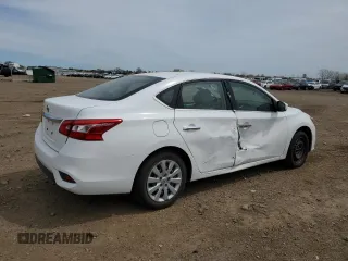 2017 Nissan Sentra S with VIN 3N1AB7AP7HY212742, listed as a Copart auction lot 54437495 with 63,438 mi miles and Salvage title. Bid and sale history available at DreamBid. Image 3.