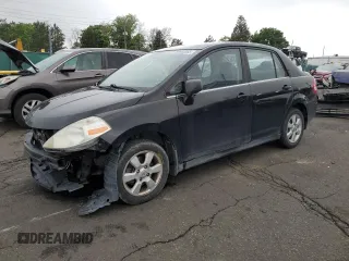 2007 Nissan Versa SL with VIN 3N1BC11E97L422588, listed as a Copart auction lot 59895555 with 170,908 mi miles and Salvage title. Bid and sale history available at DreamBid. Image 1.