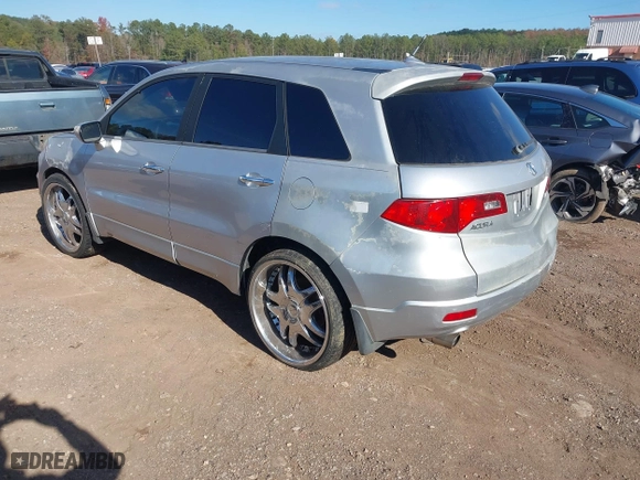 2007 Acura RDX with VIN 5J8TB18277A000909, listed as a IAAI auction lot 40921086 with 154,649 mi miles. Bid and sale history available at carsss.com. Image 3.