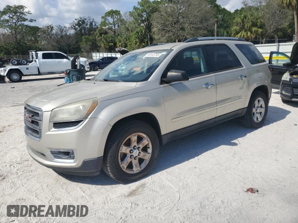 2014 GMC Acadia SLE with VIN 1GKKRPKD0EJ273260, listed as a Copart auction lot 44143755 with 168,225 mi miles and Clean Title. Bid and sale history available at carsss.com. Image 1.