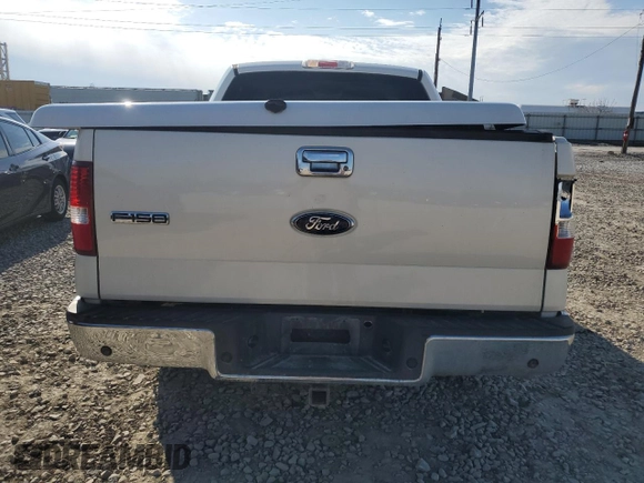 2008 Ford F-150 XLT with VIN 1FTPW12V68FC28864, listed as a Copart auction lot 50833495 with 154,615 mi miles and Salvage title. Bid and sale history available at DreamBid. Image 6.