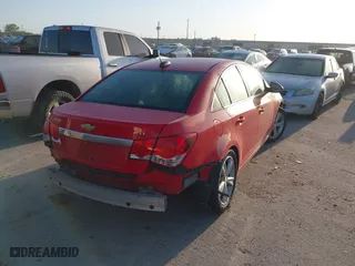 2015 Chevrolet Cruze LT with VIN 1G1PE5SB8F7267925, listed as a IAAI auction lot 41977019 with 111,539 mi miles. Bid and sale history available at carsss.com. Image 4.