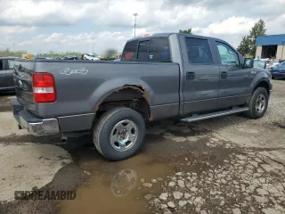2007 Ford F-150 XLT with VIN 1FTPW14V87FB28471, listed as a Copart auction lot 55697665 with 105,458 mi miles and Clean Title. Bid and sale history available at DreamBid. Image 3.