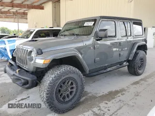 2023 Jeep Wrangler Rubicon 20th Anniversary with VIN 1C4JJXSJ5PW515440, listed as a Copart auction lot 61642115 with 30,375 mi miles and Clean title. Bid and sale history available at DreamBid. Image 1.