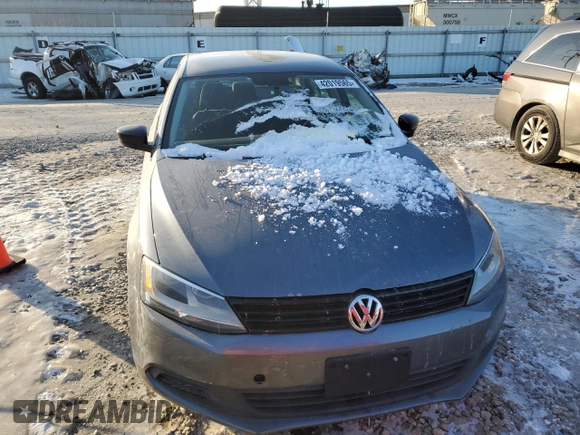 2014 Volkswagen Jetta Sedan S with VIN 3VW1K7AJ1EM382250, listed as a Copart auction lot 42019565 with 0 mi miles and Clean Title. Bid and sale history available at carsss.com. Image 5.