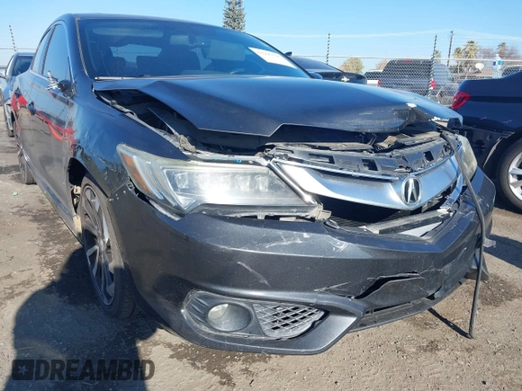 2016 Acura ILX w/Premium/A-SPEC Pkg with VIN 19UDE2F8XGA018734, listed as a IAAI auction lot 41297595 with 77,159 mi miles. Bid and sale history available at carsss.com. Image 6.