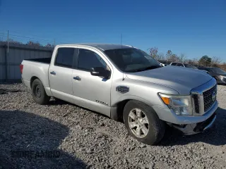 2017 Nissan Titan S with VIN 1N6AA1EJXHN522106, listed as a Copart auction lot 83558864 with 160,029 mi miles and Salvage Title. Bid and sale history available at carsss.com. Image 4.