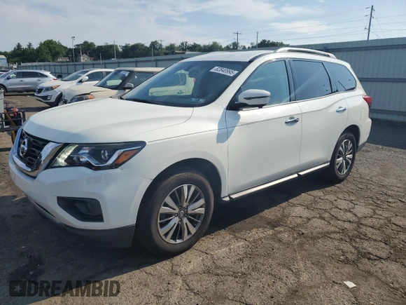 2018 Nissan Pathfinder SV with VIN 5N1DR2MM9JC637125, listed as a Copart auction lot 62840995 with 94,004 mi miles and Clean title. Bid and sale history available at DreamBid. Image 1.