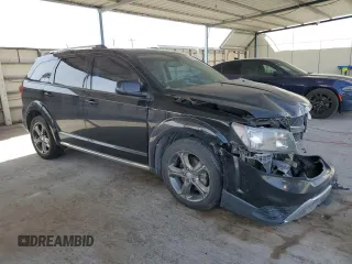 2014 Dodge Journey Crossroad with VIN 3C4PDDGG6ET315960, listed as a Copart auction lot 53576175 with 179,959 mi miles and Salvage title. Bid and sale history available at DreamBid. Image 4.