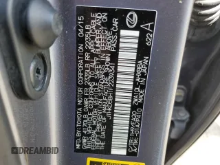 2015 Lexus CT 200h with VIN JTHKD5BH1F2239341, listed as a Copart auction lot 62051495 with 86,804 mi miles and Salvage title. Bid and sale history available at DreamBid. Image 12.