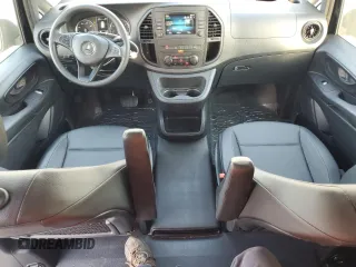 2023 Mercedes-Benz Metris with VIN W1WV0FEY8P4290244, listed as a Copart auction lot 44124005 with 9,072 mi miles and Salvage Title. Bid and sale history available at DreamBid. Image 8.
