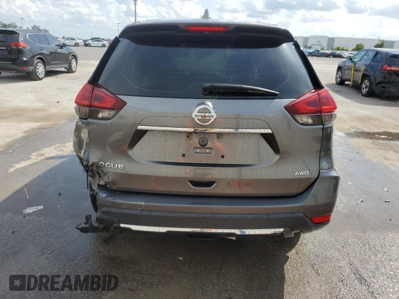 2019 Nissan Rogue SL with VIN 5N1AT2MV4KC743416, listed as a Copart auction lot 51308665 with 35,873 mi miles and Non Repairable. Bid and sale history available at carsss.com. Image 6.
