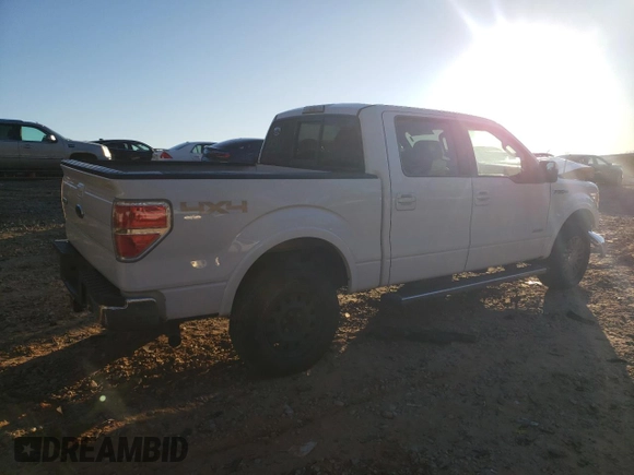 2012 Ford F-150 XL with VIN 1FTFW1ETXCFC89424, listed as a Copart auction lot 87043494 with Not provided miles and Salvage title. Bid and sale history available at DreamBid. Image 3.