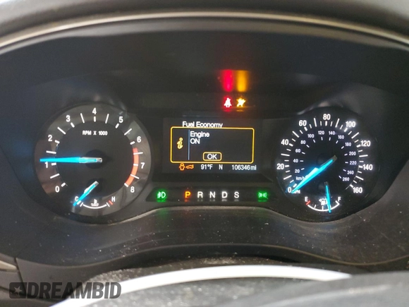 2015 Ford Fusion SE with VIN 3FA6P0H94FR198024, listed as a Copart auction lot 62302505 with 106,346 mi miles and Salvage title. Bid and sale history available at DreamBid. Image 9.