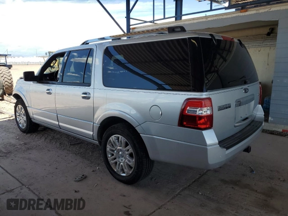 2014 Ford Expedition Max Limited with VIN 1FMJK2A52EEF23658, listed as a Copart auction lot 55168955 with 67,714 mi miles and Salvage Title. Bid and sale history available at DreamBid. Image 2.