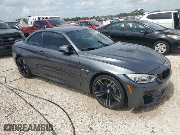 2016 BMW M4 with VIN WBS3U9C58GP969200, listed as a Copart auction lot 64561124 with 42,563 mi miles and Salvage Title. Bid and sale history available at carsss.com. Image 4.