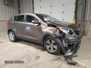 2013 Kia Sportage LX with VIN KNDPB3A27D7442622, listed as a Copart auction lot 63309075 with 134,266 mi miles and Salvage title. Bid and sale history available at DreamBid. Image 4.