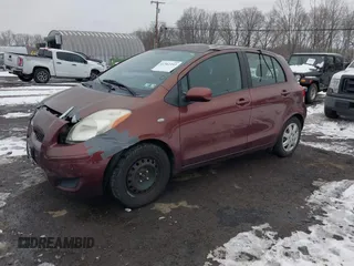 2010 Toyota Yaris with VIN JTDKT4K34A5291847, listed as a IAAI auction lot 41562243 with 182,067 mi miles. Bid and sale history available at carsss.com. Image 2.