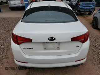 2013 Kia Optima LX with VIN KNAGM4A77D5440227, listed as a Copart auction lot 49470995 with 81,140 mi miles and Salvage Title. Bid and sale history available at carsss.com. Image 6.