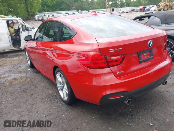 2014 BMW 3 Series GT 335i Gran Turismo xDrive with VIN WBA3X9C52ED152721, listed as a IAAI auction lot 42079523 with 92,233 mi miles and . Bid and sale history available at DreamBid. Image 3.