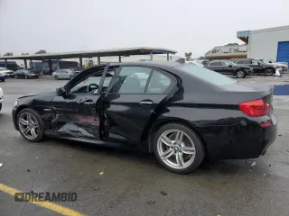 2013 BMW 5 Series 535i with VIN WBAFR7C50DC826588, listed as a Copart auction lot 43291135 with 108,163 mi miles and Salvage Title. Bid and sale history available at DreamBid. Image 2.