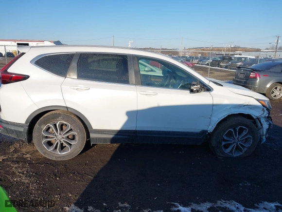 2020 Honda CR-V EX with VIN 7FARW1H58LE027145, listed as a IAAI auction lot 41420458 with 46,076 mi miles. Bid and sale history available at carsss.com. Image 14.
