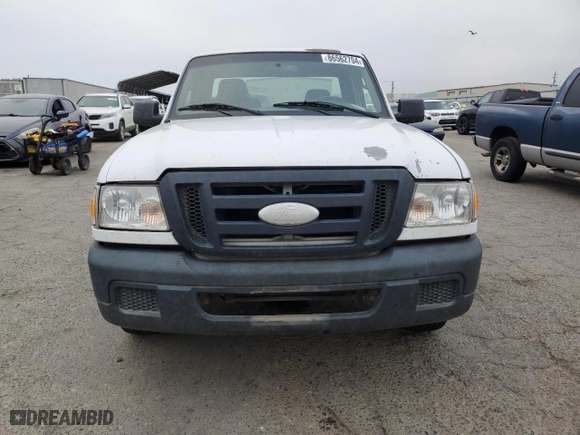 2007 Ford Ranger XL with VIN 1FTYR10DX7PA33767, listed as a Copart auction lot 86562704 with 0 mi miles and Non Repairable. Bid and sale history available at carsss.com. Image 5.