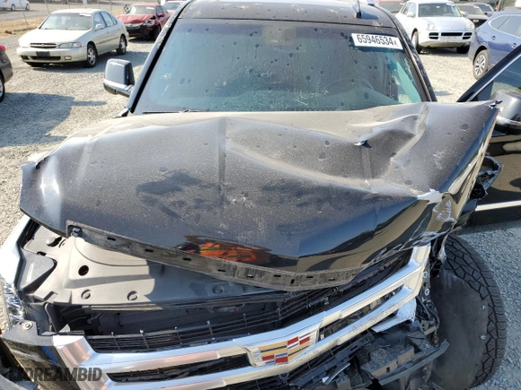 2018 Cadillac Escalade Luxury with VIN 1GYS4BKJ8JR101857, listed as a Copart auction lot 65946534 with 0 mi miles and Salvage Title. Bid and sale history available at carsss.com. Image 14.