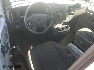 2022 GMC Savana Cargo Van with VIN 1GTW7AF76N1264390, listed as a Copart auction lot 83100184 with 23,313 mi miles and Salvage Title. Bid and sale history available at carsss.com. Image 8.