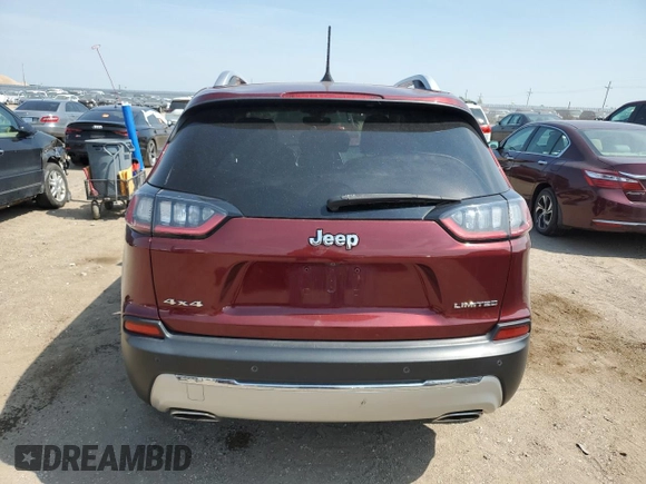 2019 Jeep Cherokee High Altitude z VIN 1C4PJMDX5KD162793, wystawiony jako Copart lot #60284225 z przebiegiem 121 908 mil mil oraz Szkoda całkowita • Salvage title. Historia ofert i sprzedaży dostępna na DreamBid. Obrazek 6.