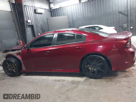 2019 Dodge Charger SRT Hellcat with VIN 2C3CDXL92KH693077, listed as a IAAI auction lot 39361432 with 57,522 mi miles and . Bid and sale history available at DreamBid. Image 15.
