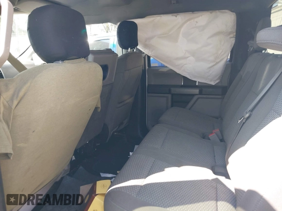 2018 Ford F-150 XL with VIN 1FTEW1C57JKD25820, listed as a IAAI auction lot 41848798 with 116,109 mi miles. Bid and sale history available at carsss.com. Image 8.