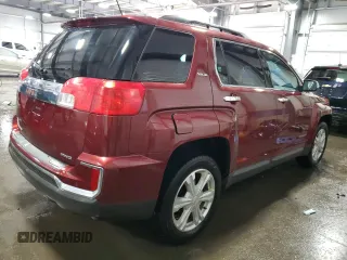 2017 GMC Terrain SLE with VIN 2GKFLTEK1H6107000, listed as a Copart auction lot 46283195 with 128,242 mi miles and Salvage Title. Bid and sale history available at carsss.com. Image 3.