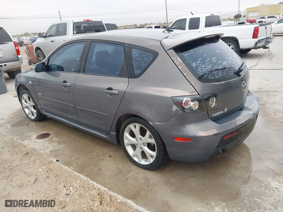 2009 Mazda Mazda3 s Touring with VIN JM1BK343X91247347, listed as a IAAI auction lot 41016374 with 1 mi miles. Bid and sale history available at carsss.com. Image 3.