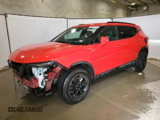 2021 Chevrolet Blazer LT with VIN 3GNKBDRS5MS537886, listed as a Copart auction lot 57548905 with 116,271 mi miles and Clean title. Bid and sale history available at DreamBid. Image 1.