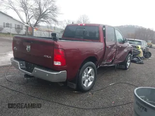 2018 Ram 1500 Big Horn with VIN 1C6RR7LG3JS215027, listed as a IAAI auction lot 41917547 with 90,581 mi miles. Bid and sale history available at carsss.com. Image 4.