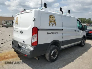 2023 Ford Transit with VIN 1FTBW1YG7PKB17216, listed as a Copart auction lot 65905434 with Not Provided miles and Salvage Title. Bid and sale history available at DreamBid. Image 3.