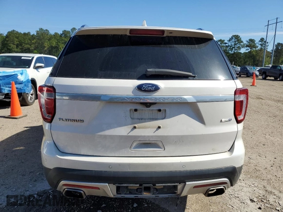 2017 Ford Explorer Platinum с VIN 1FM5K8HT6HGB87448, выставлен на аукционе Copart как лот 55605635 с пробегом 136 626 миль миль и Списание • Salvage title. История ставок и продаж доступна на DreamBid. Изображение 6.