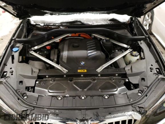 2021 BMW X5 xDrive45e with VIN 5UXTA6C01M9H41785, listed as a Copart auction lot 65762372 with 8,143 mi miles. Bid and sale history available at carsss.com. Image 12.