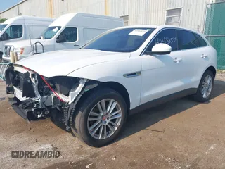 2017 Jaguar F-Pace 35t Prestige with VIN SADCK2BV7HA069340, listed as a IAAI auction lot 42482535 with 99,861 mi miles and . Bid and sale history available at DreamBid. Image 2.