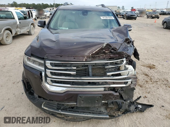 2021 GMC Acadia SLE with VIN 1GKKNKLS9MZ157731, listed as a Copart auction lot 41391635 with 64,347 mi miles and Salvage Title. Bid and sale history available at DreamBid. Image 5.