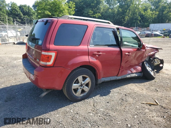 2010 Ford Escape Limited with VIN 1FMCU9EG0AKA79585, listed as a Copart auction lot 61580715 with Not provided miles and Salvage title. Bid and sale history available at DreamBid. Image 3.