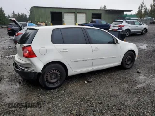 2008 Volkswagen Rabbit S with VIN WVWCA71K48W153492, listed as a Copart auction lot 85085574 with 146,936 mi miles and Salvage Title. Bid and sale history available at carsss.com. Image 3.