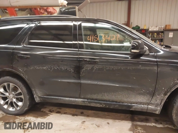 2019 Dodge Durango GT Plus with VIN 1C4RDJDG6KC821470, listed as a IAAI auction lot 41513421 with Not Provided miles and . Bid and sale history available at DreamBid. Image 13.