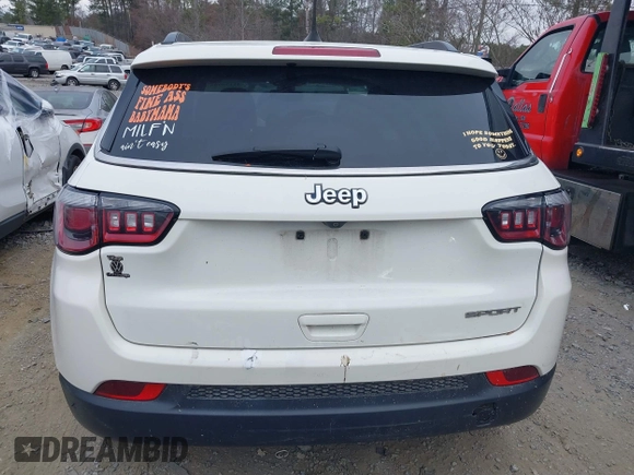 2020 Jeep Compass Sport с VIN 3C4NJCAB3LT150955, выставлен на аукционе IAAI как лот 41176985 с пробегом 73 644 миль миль и . История ставок и продаж доступна на DreamBid. Изображение 16.