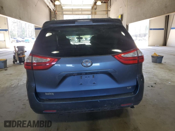 2015 Toyota Sienna LE AAS with VIN 5TDKK3DC6FS623119, listed as a Copart auction lot 50569235 with 102,691 mi miles and Salvage Title. Bid and sale history available at carsss.com. Image 6.