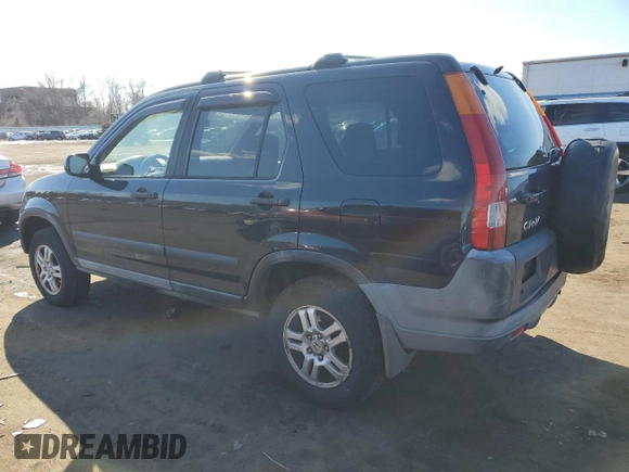 2002 Honda CR-V EX with VIN JHLRD78802C042106, listed as a Copart auction lot 47140335 with 158,110 mi miles and Non Repairable. Bid and sale history available at carsss.com. Image 2.